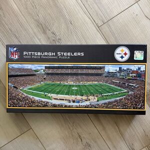 Pittsburgh Steelers Stadium Panoramic 1000 Piece Jigsaw Puzzle 39" x13" NFL
